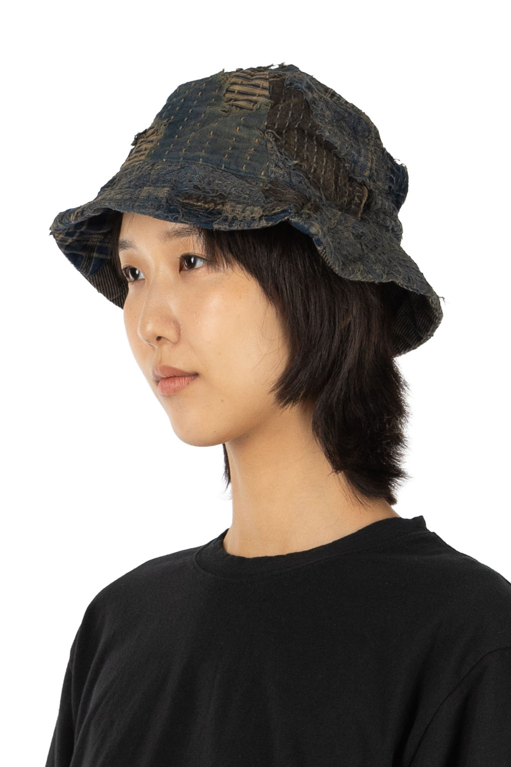 Kapital - BORO Bucket Hat - Indigo