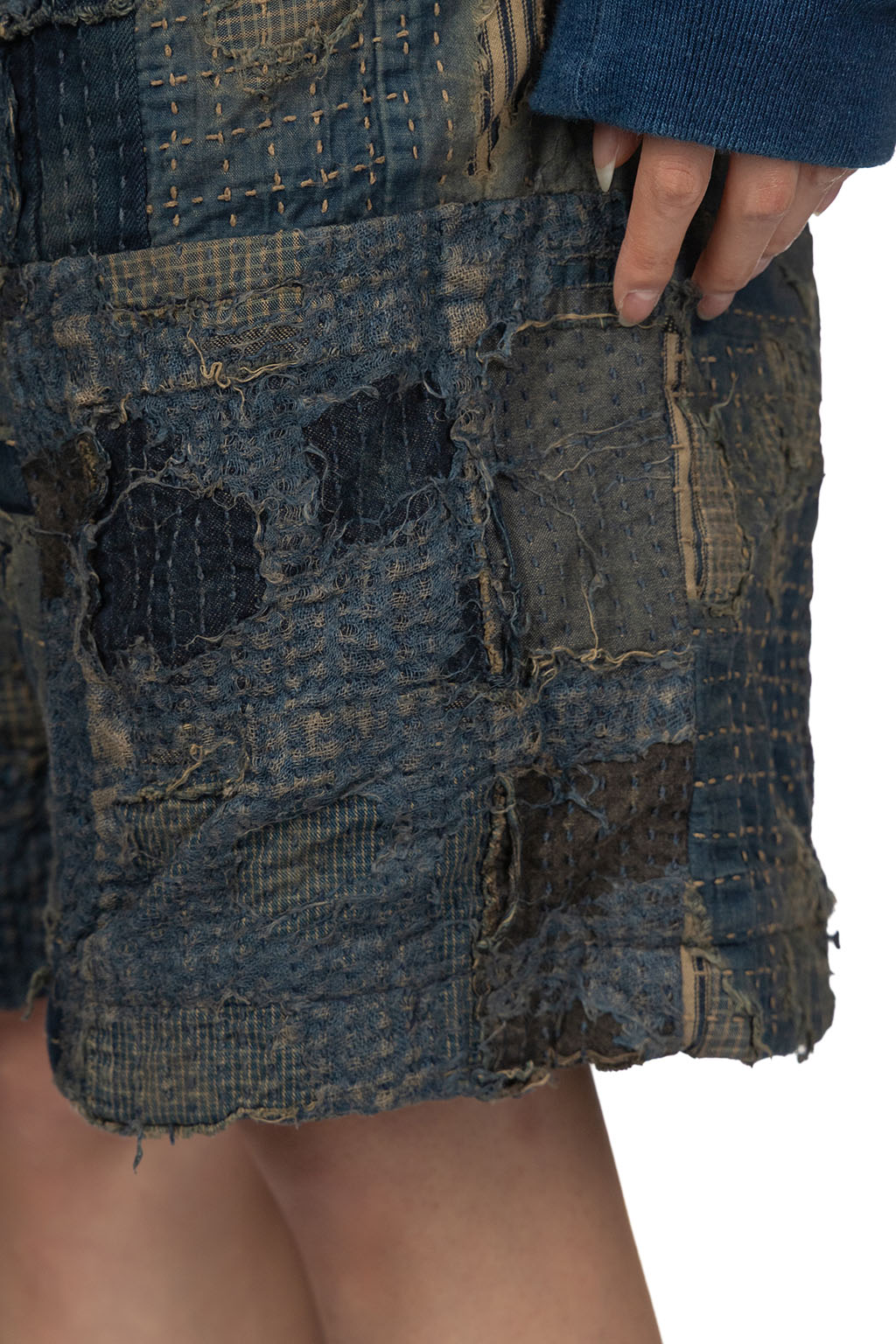 Kapital - BORO IVY Short Pants - Indigo