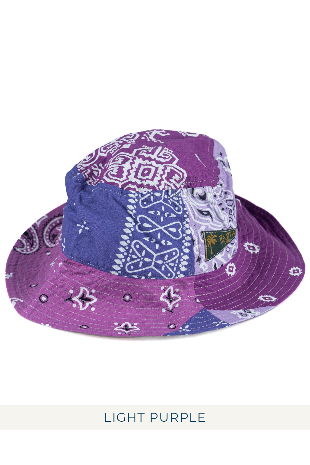 Kapital Bandana Patchwork Bucket Hat - 5 Colors