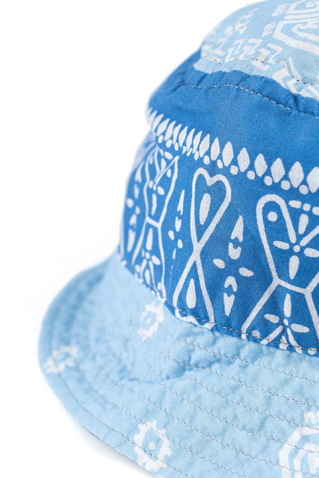 Kapital Bandana Patchwork Bucket Hat (Short Brim) - 5 Colors