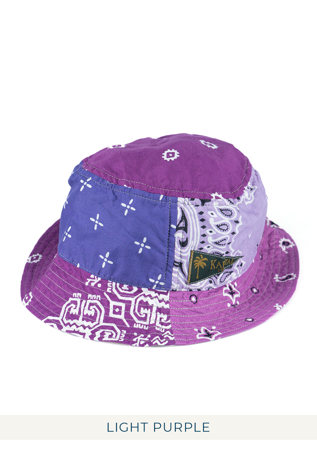 Kapital Bandana Patchwork Bucket Hat (Short Brim) - 5 Colors