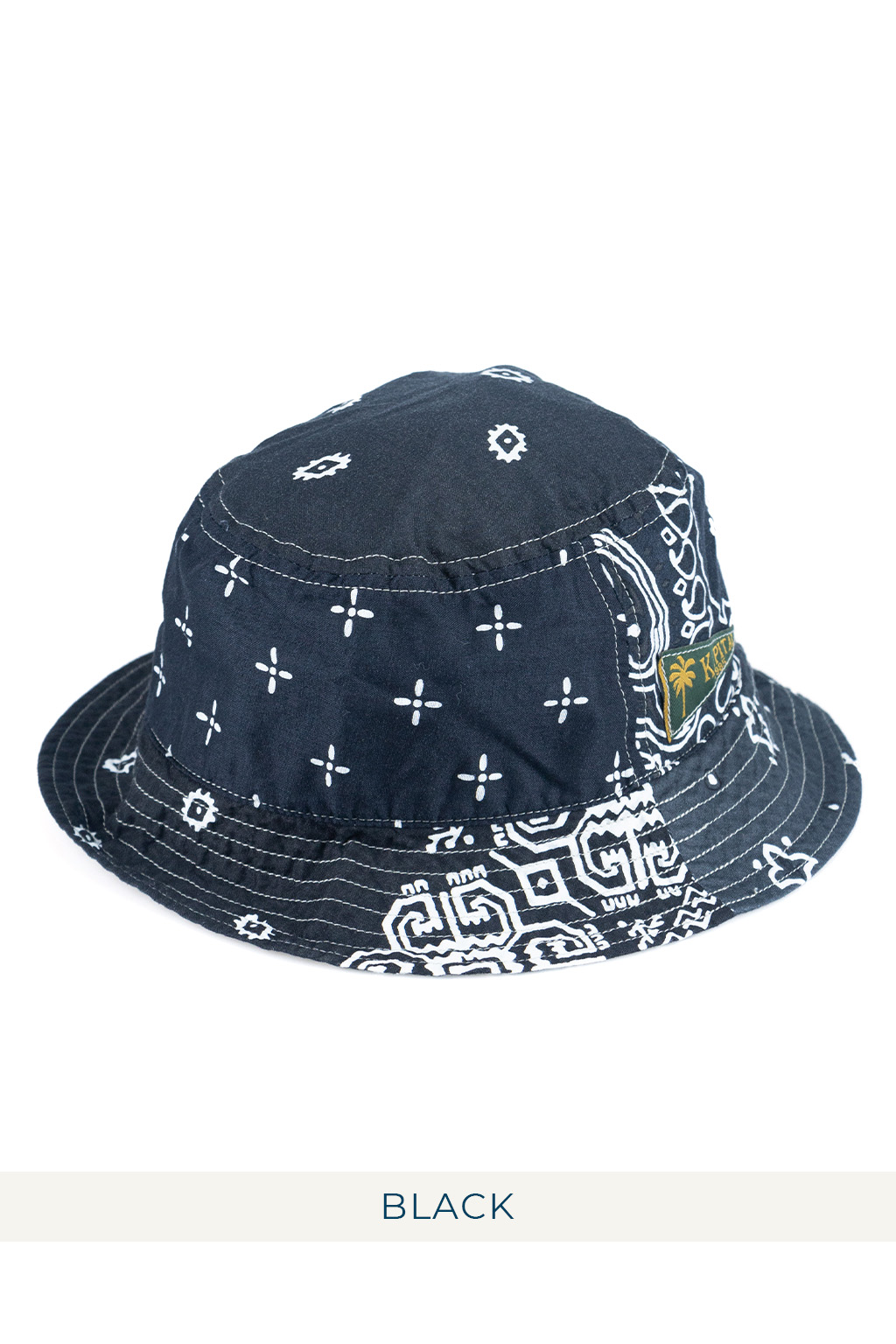 Kapital Bandana Patchwork Bucket Hat (Short Brim) - 5 Colors