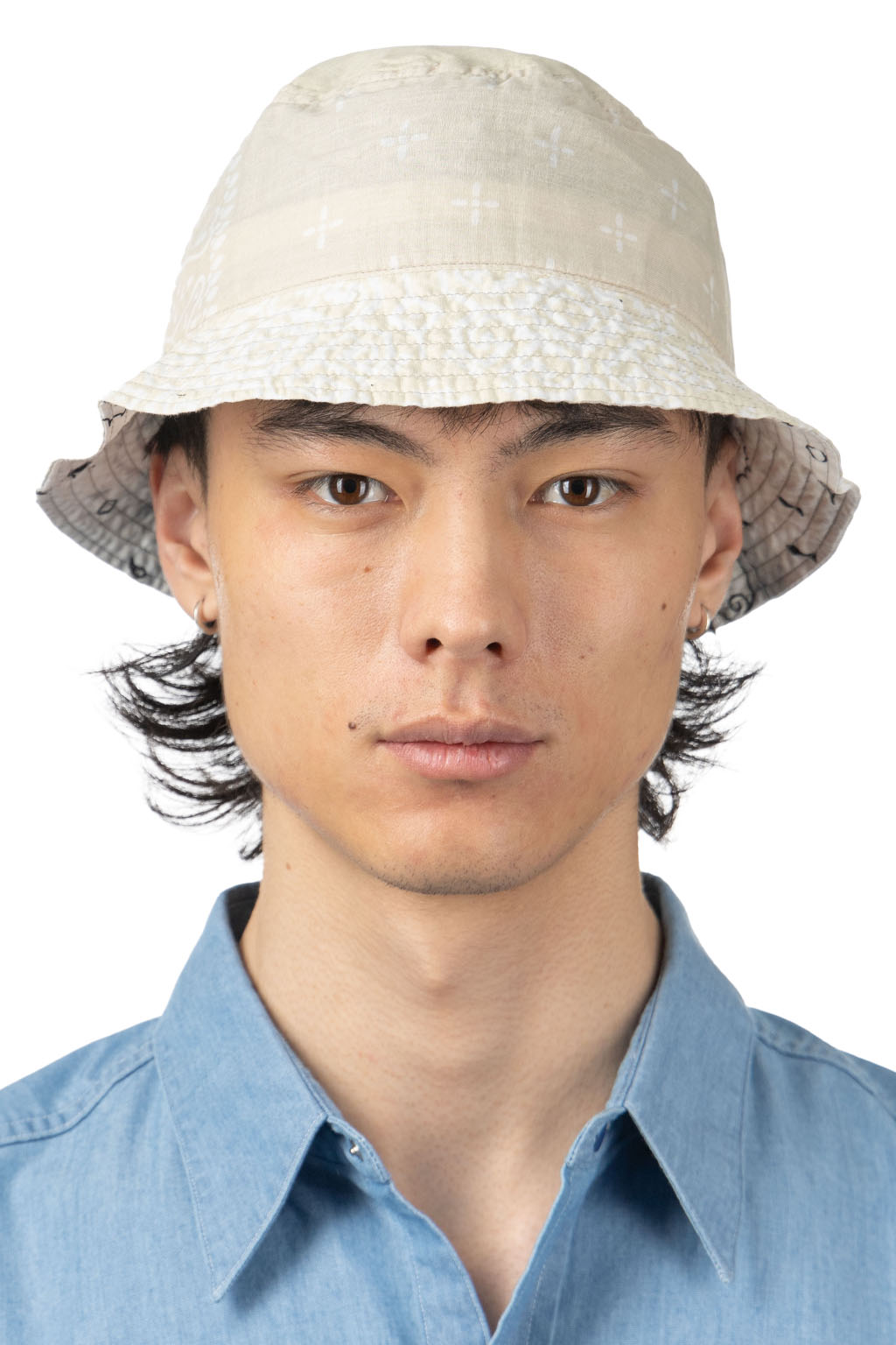 Kapital Bandana Patchwork Bucket Hat (Short Brim) - 5 Colors