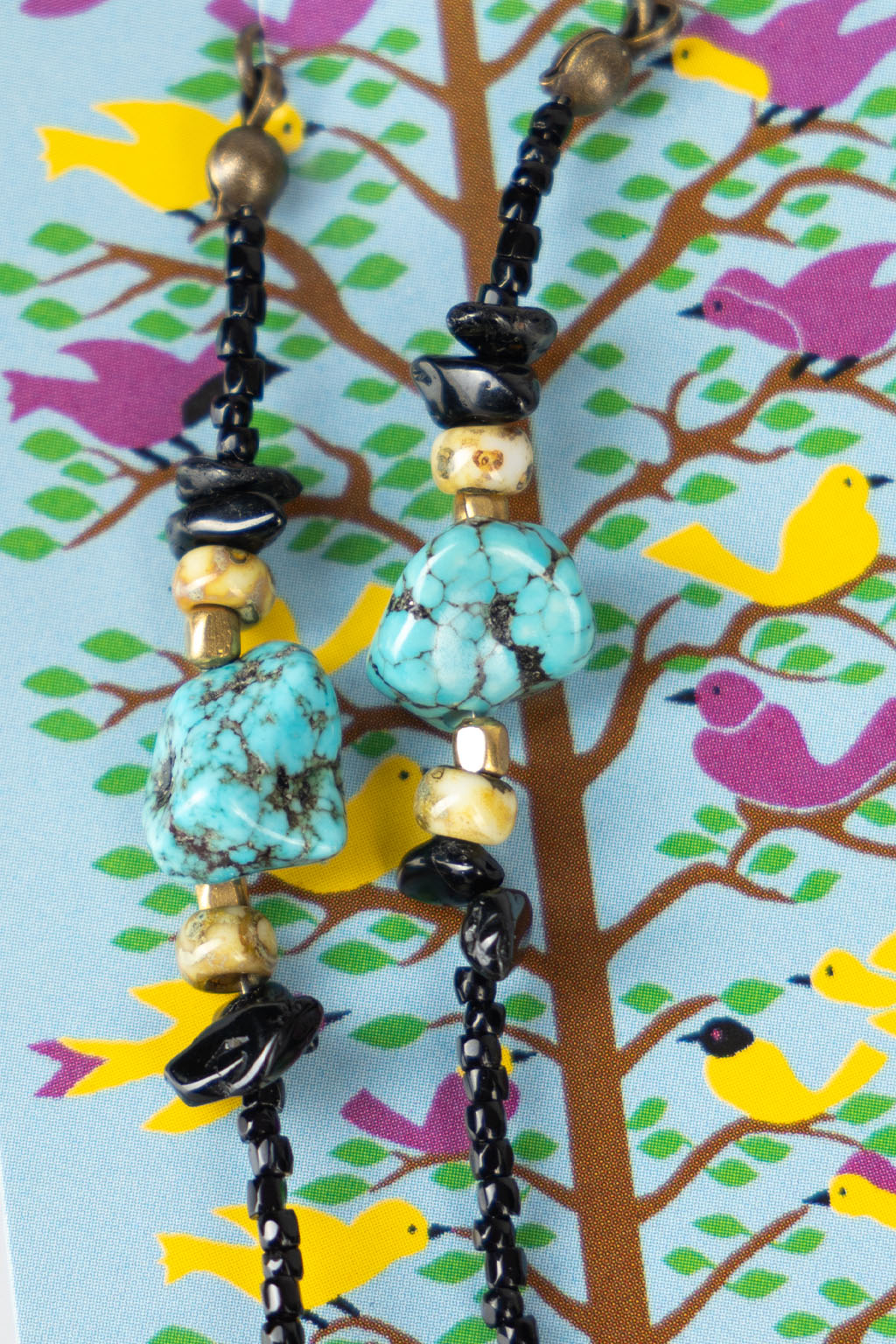 Kapital - Beads BRUNCH Glasses Chain - Black