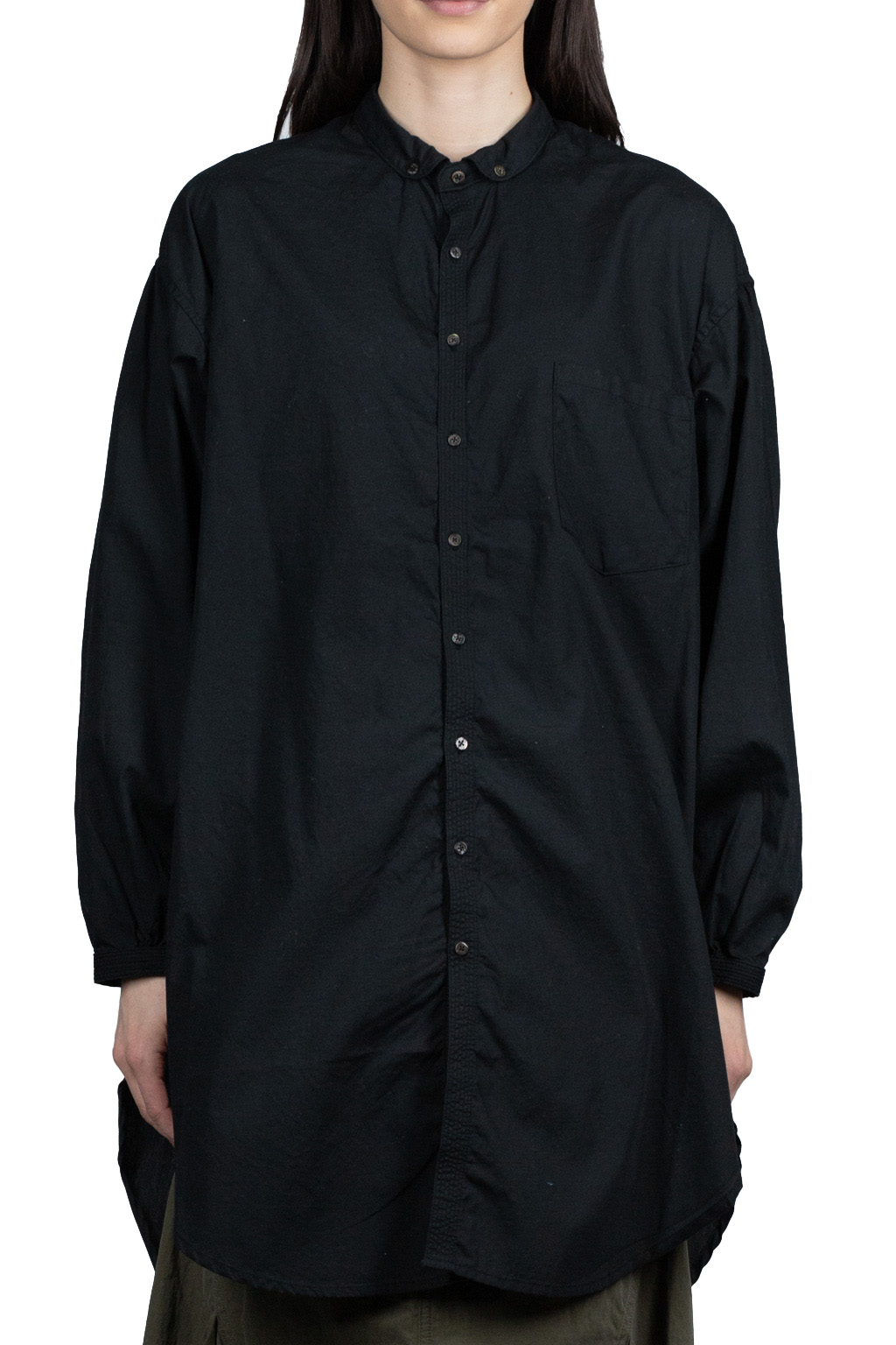 Kapital Broad Cloth Button Down GIANT Shirt - Black