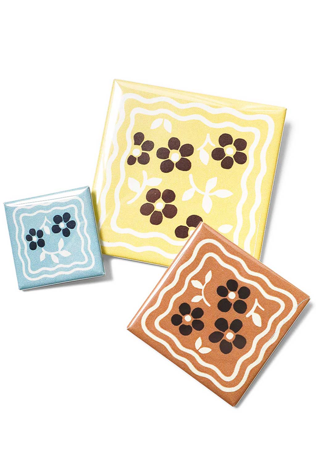 Kapital - COOKIE Pin Buttons (Set of 3) - 5 Color Choices
