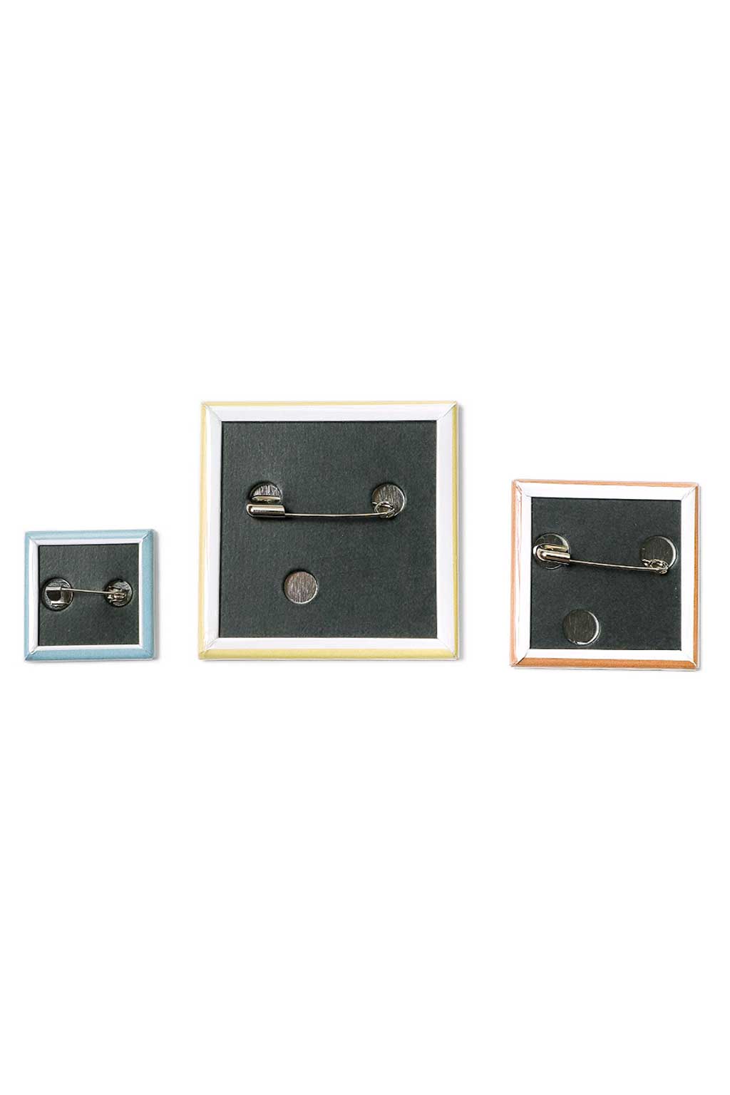 Kapital - COOKIE Pin Buttons (Set of 3) - 5 Color Choices