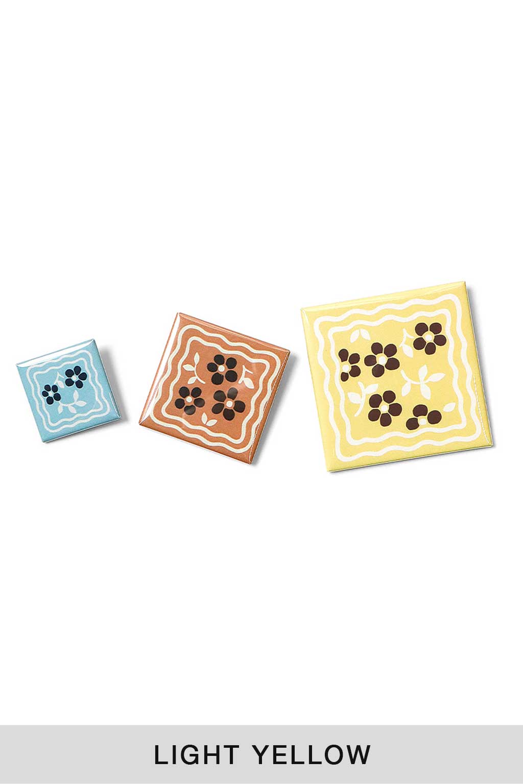 Kapital - COOKIE Pin Buttons (Set of 3) - 5 Color Choices