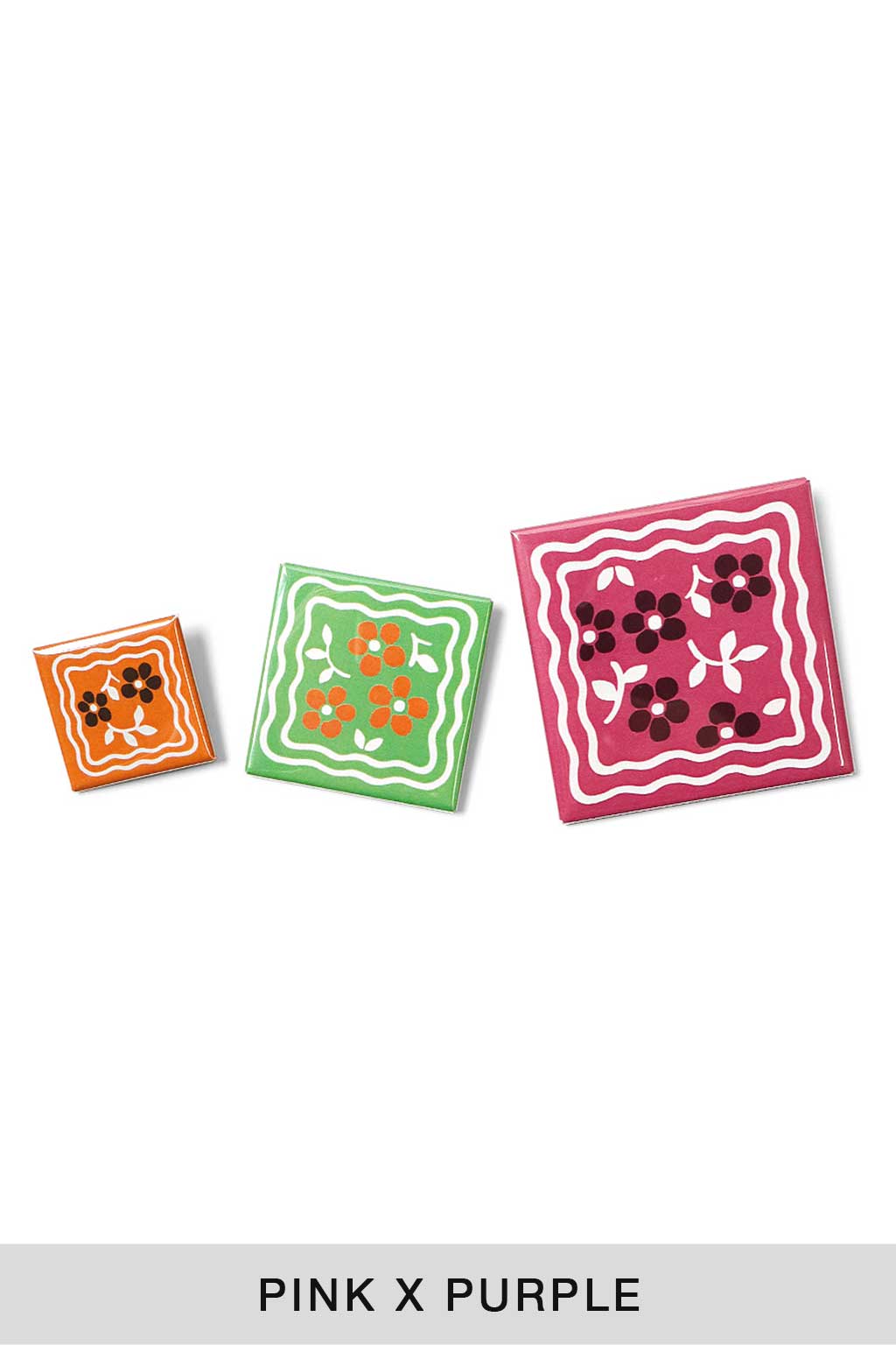 Kapital - COOKIE Pin Buttons (Set of 3) - 5 Color Choices