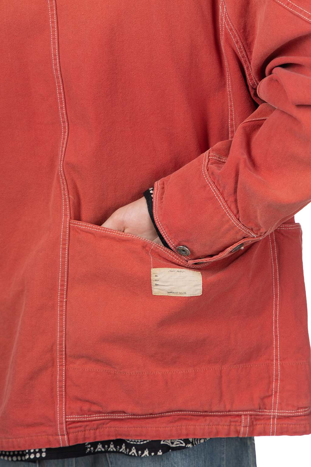 Kapital - Canvas CACTUS Coverall - California Red