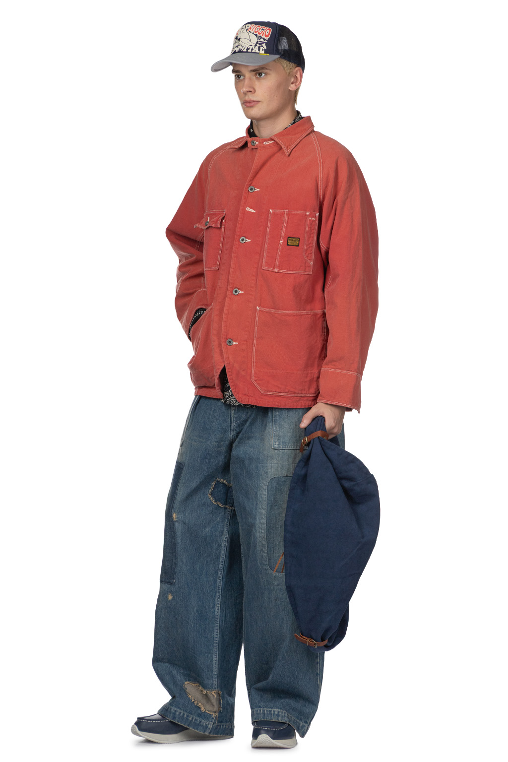 Kapital - Canvas CACTUS Coverall - California Red