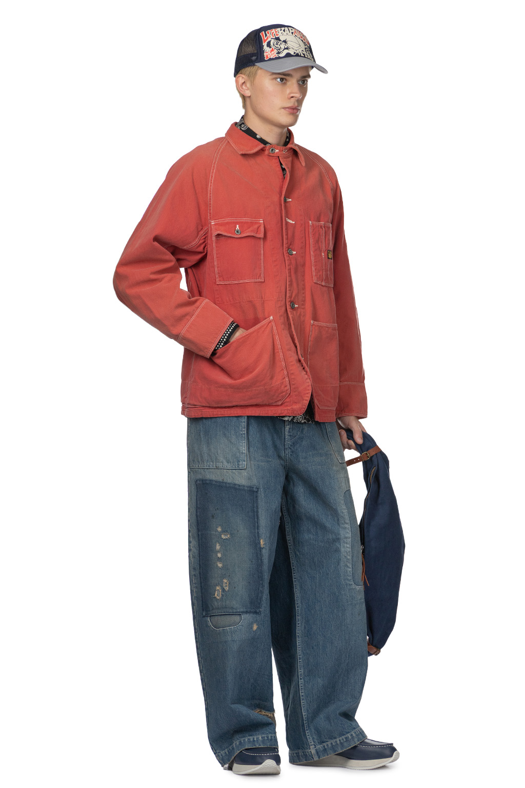 Kapital - Canvas CACTUS Coverall - California Red