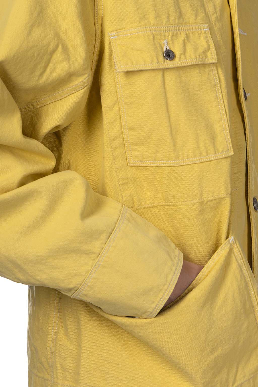 Kapital - Canvas CACTUS Coverall - Sunfade Yellow