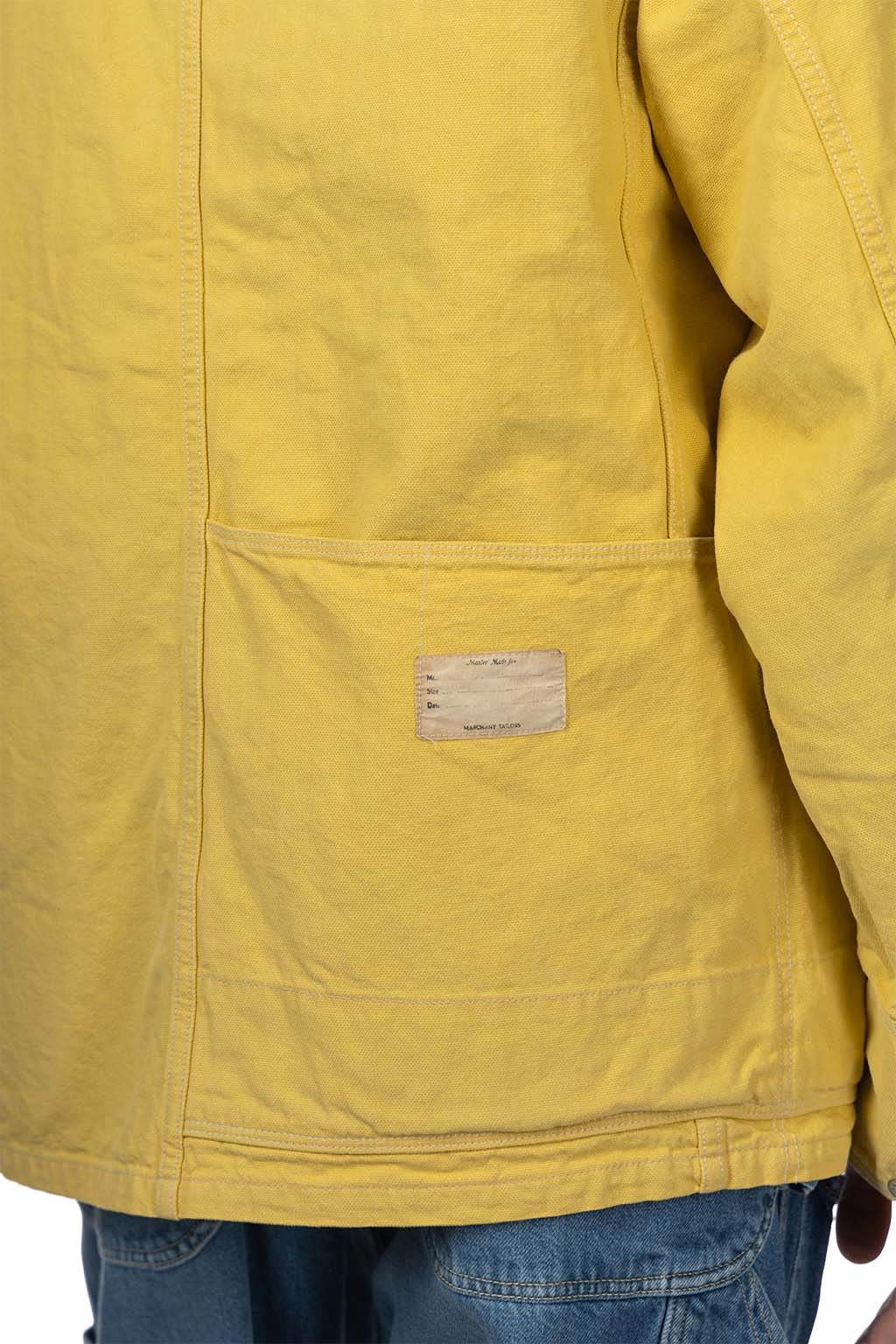 Kapital - Canvas CACTUS Coverall - Sunfade Yellow