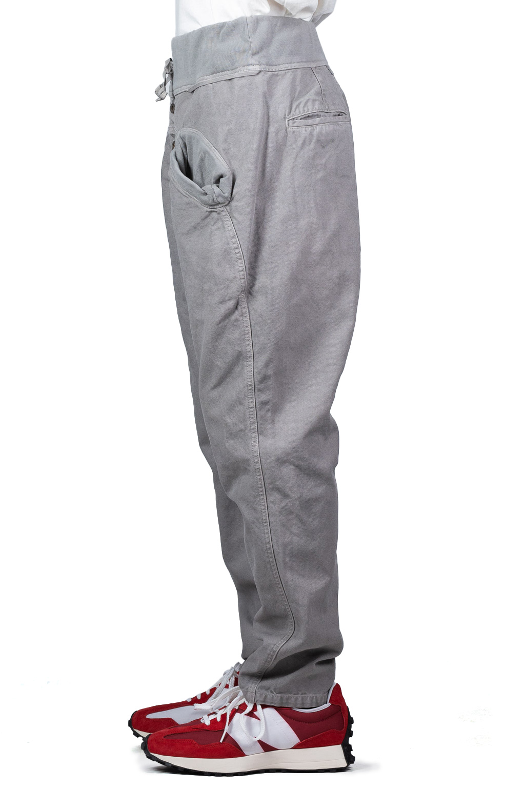 Kapital Canvas SAROUEL NOUVELLE Pants - Grey