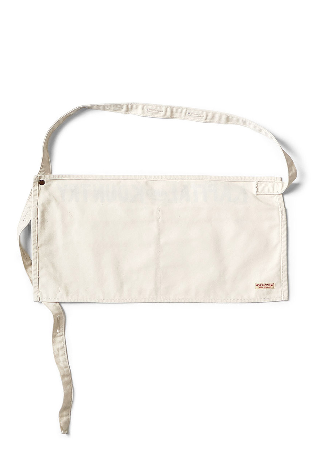 Kapital - Canvas Short AD Apron (KAPSIZE RULE) - Red