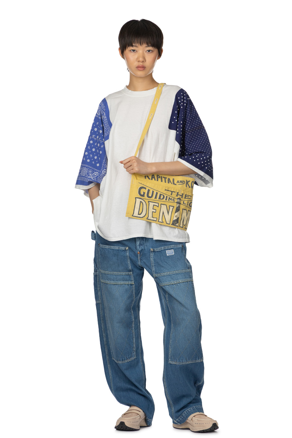 Kapital - Canvas Shrot AD Apron - Guiding Light - 2 Color Choices