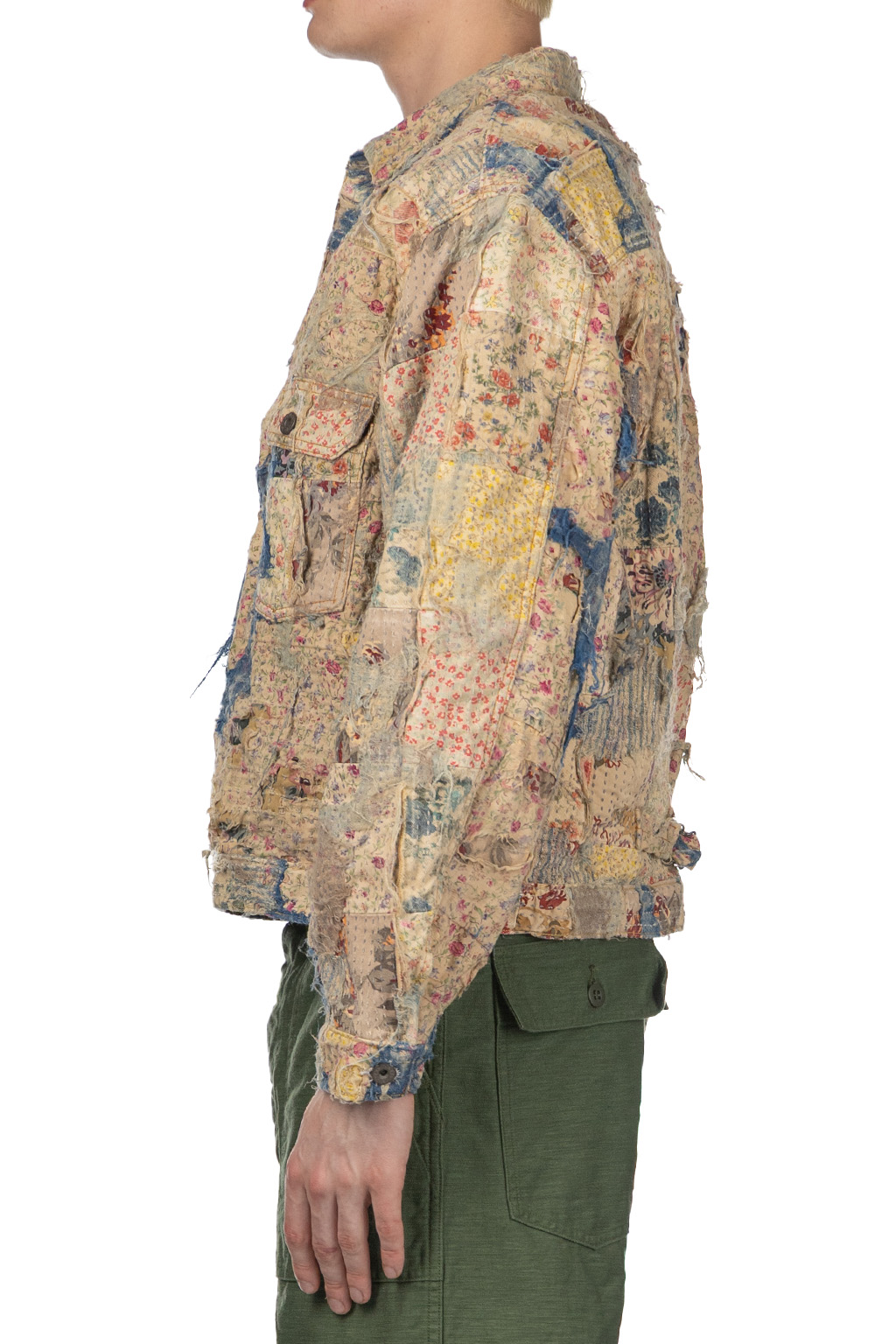 Kapital - Champetre BORO SPRING 1ST JKT - GBE