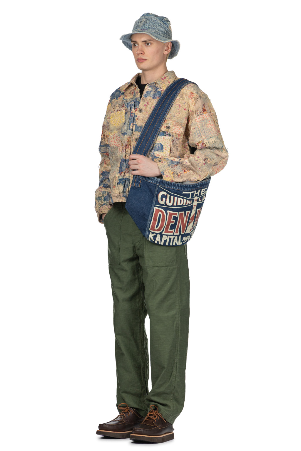 Kapital - Champetre BORO SPRING 1ST JKT - GBE