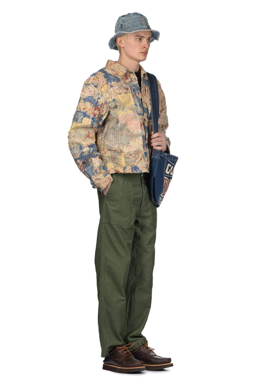 Kapital - Champetre BORO SPRING 1ST JKT - GBE