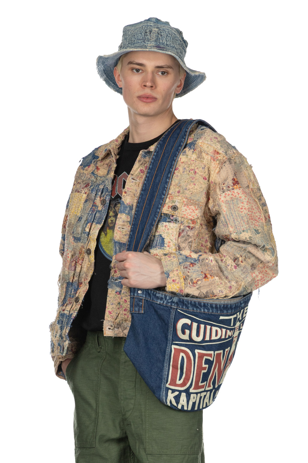 Kapital - Champetre BORO SPRING 1ST JKT - GBE