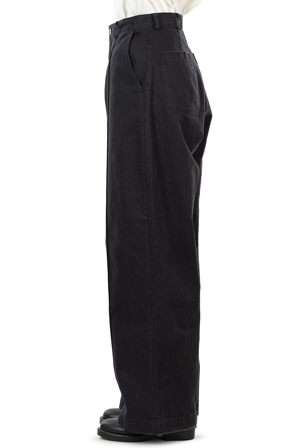 Kapital - Chino BOOGIE DAY Baggy Pants - Black