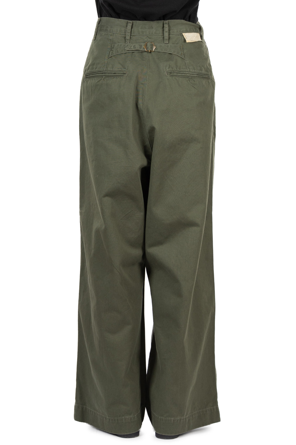 Kapital - Chino High Waisted NIME Pants - Khaki