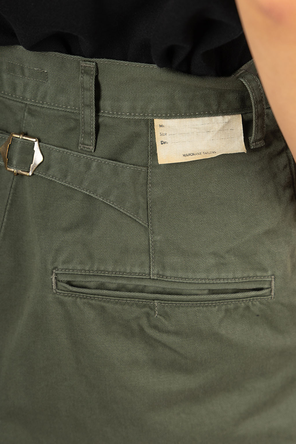 Kapital - Chino High Waisted NIME Pants - Khaki