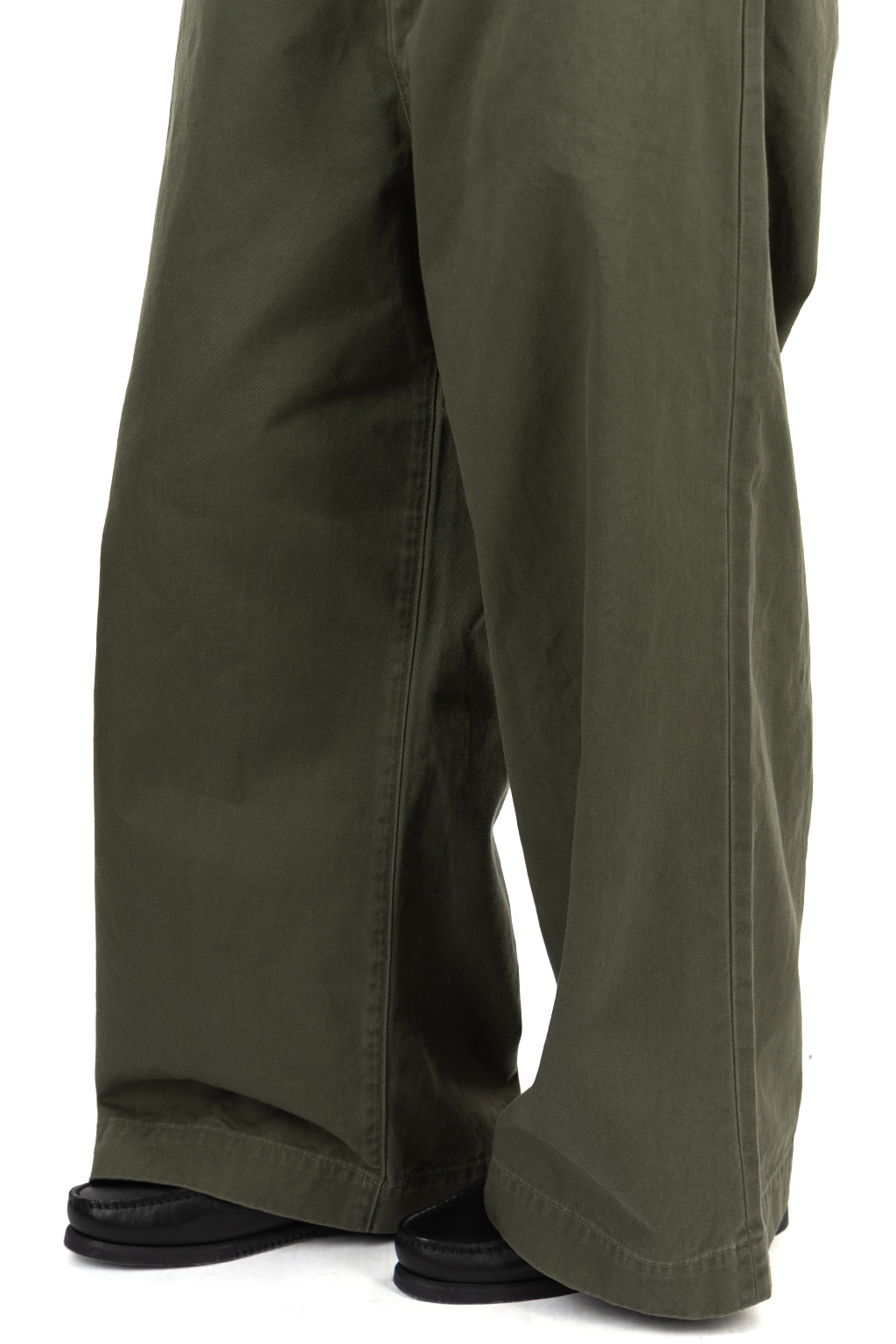 Kapital - Chino High Waisted NIME Pants - Khaki