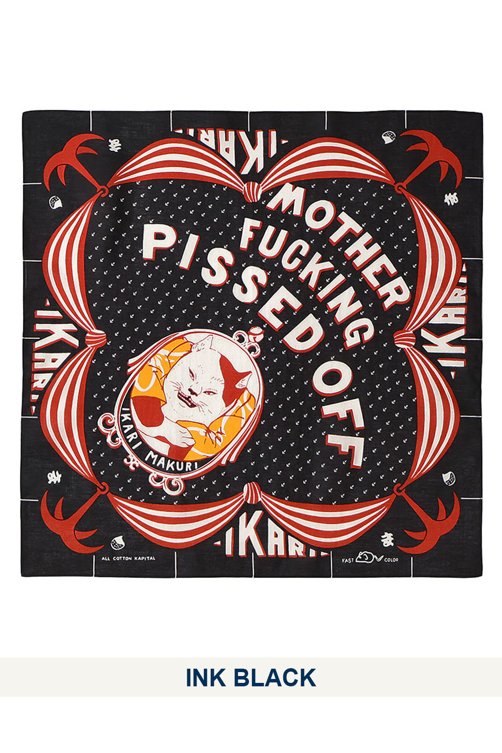 Kapital - Color Bandanna (IKARIMAKURI) - 3 Color Choices