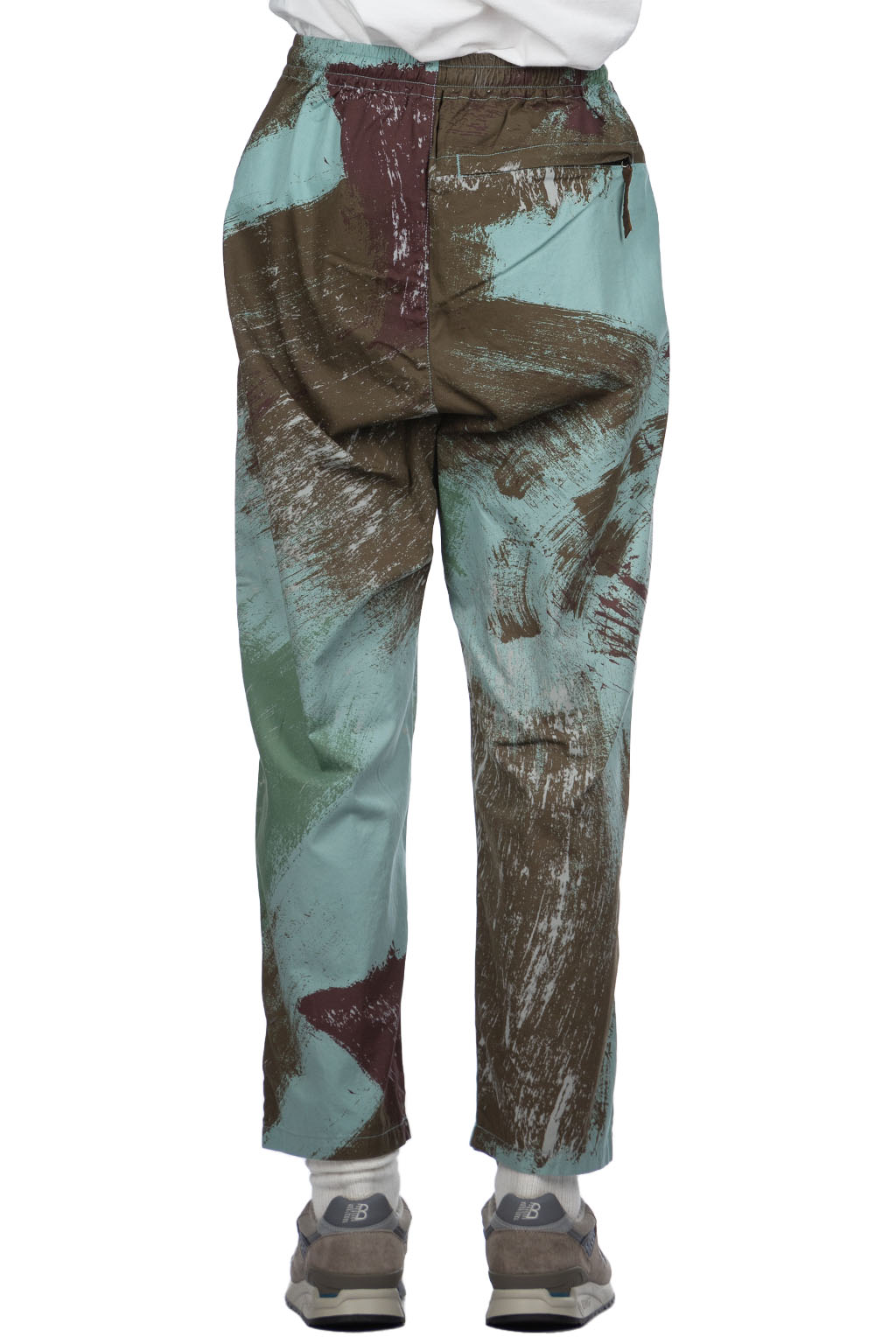 Kapital | Combed Burberry BRUSH-CAMO EASY Pants - Turquoise | Men