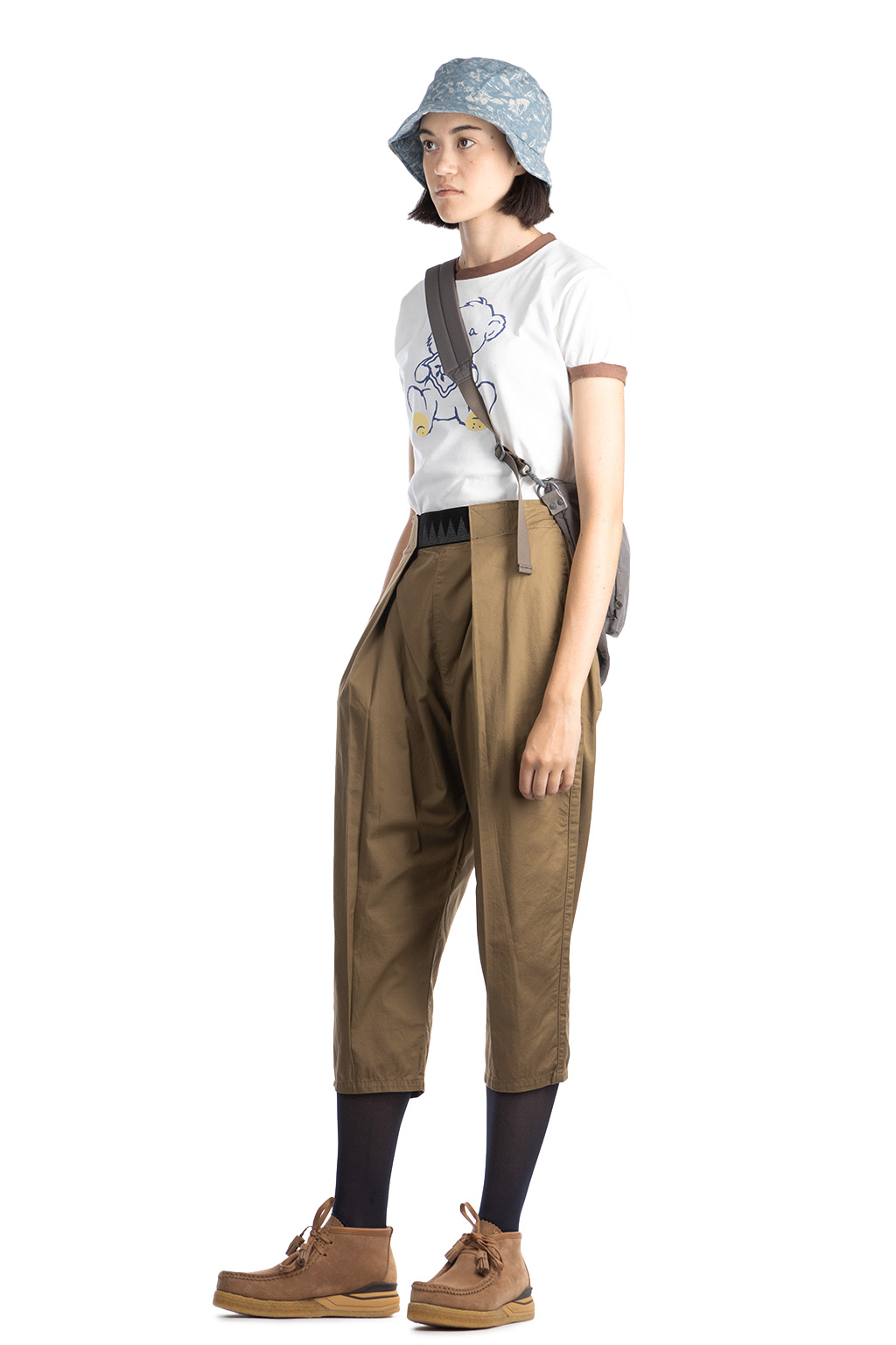 Kapital Combed Burberry Cotton EASY-BEACH-GO Pants - Beige