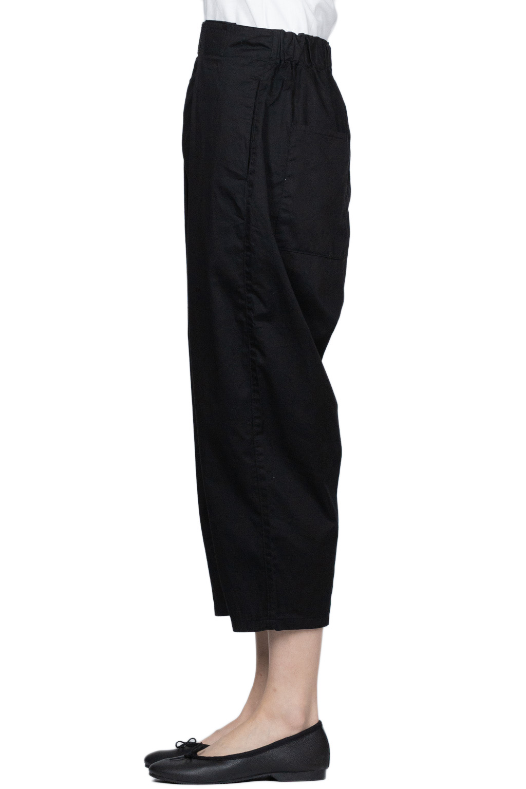 Kapital Combed Burberry Cotton EASY-BEACH-GO Pants - Black