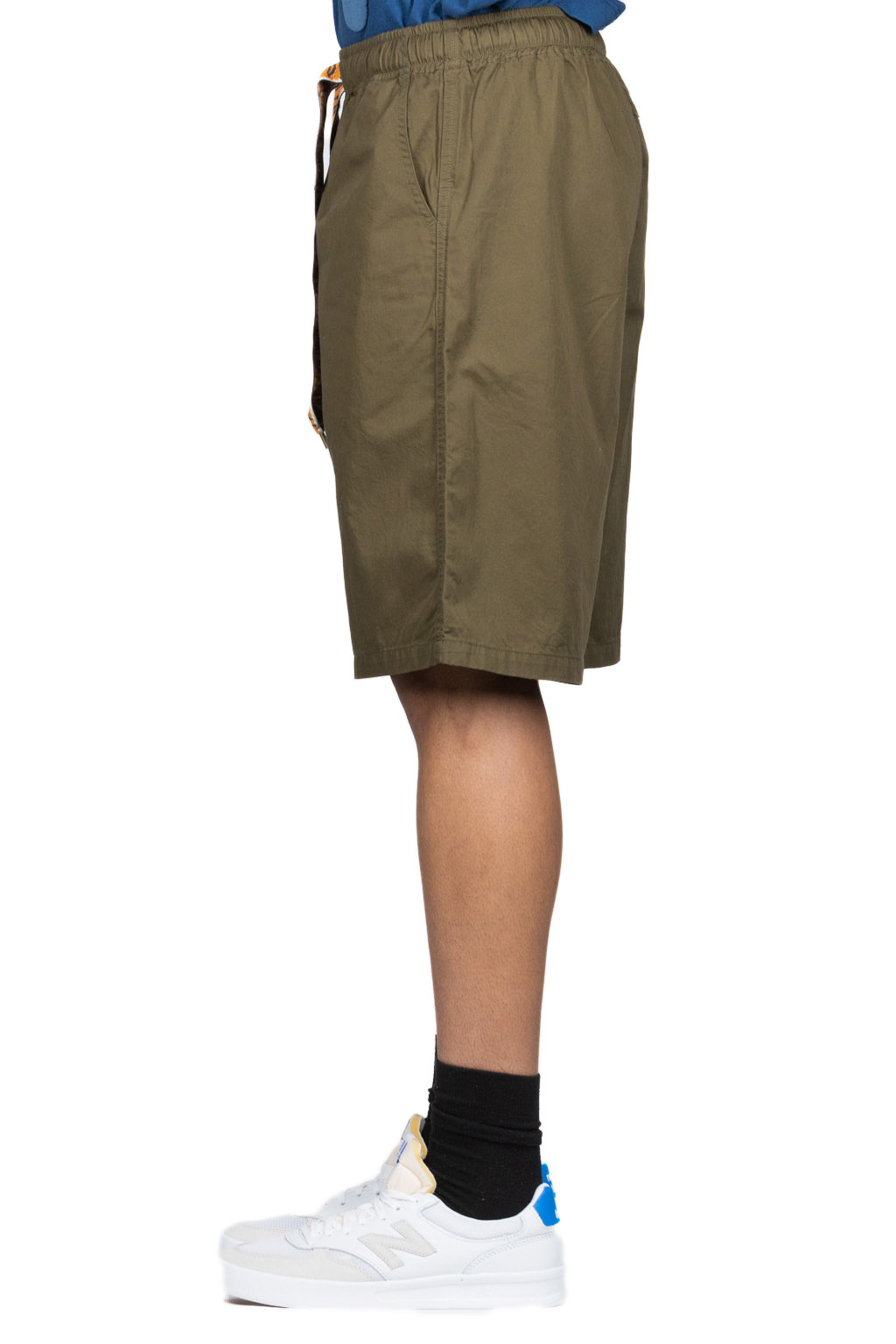Kapital Combed Burberry Cotton EASY BEACH GO Shorts - Khaki