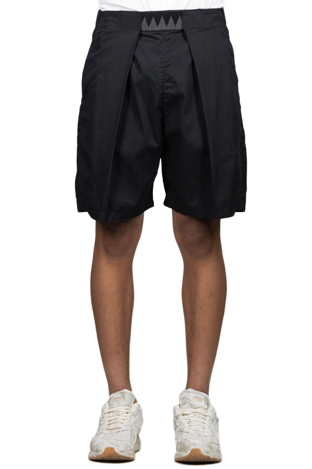 Kapital Combed Burberry EASY-BEACH-GO Shorts - Black