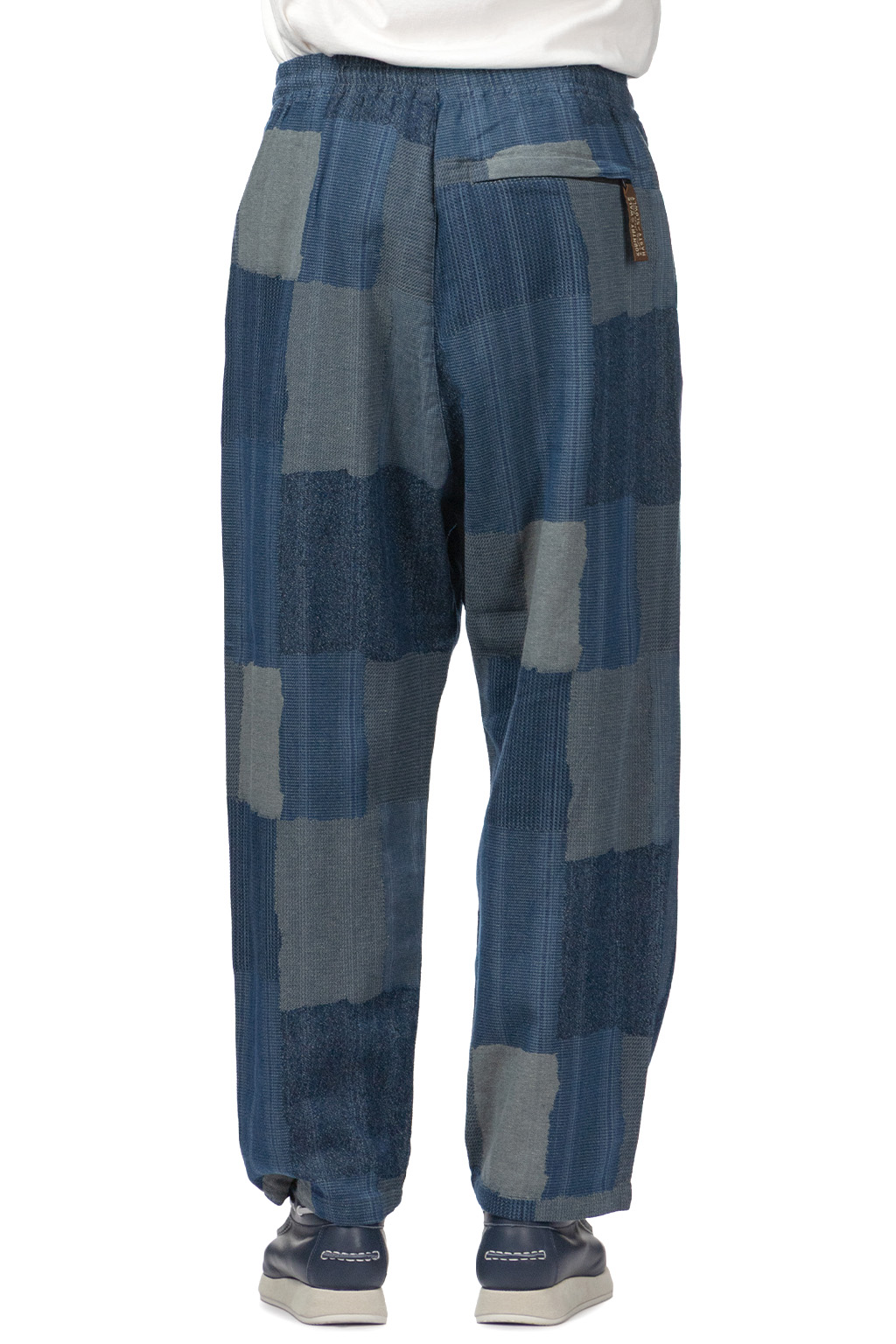 Kapital - Cotton Linen TUGIHAGI EASY Pants - Navy