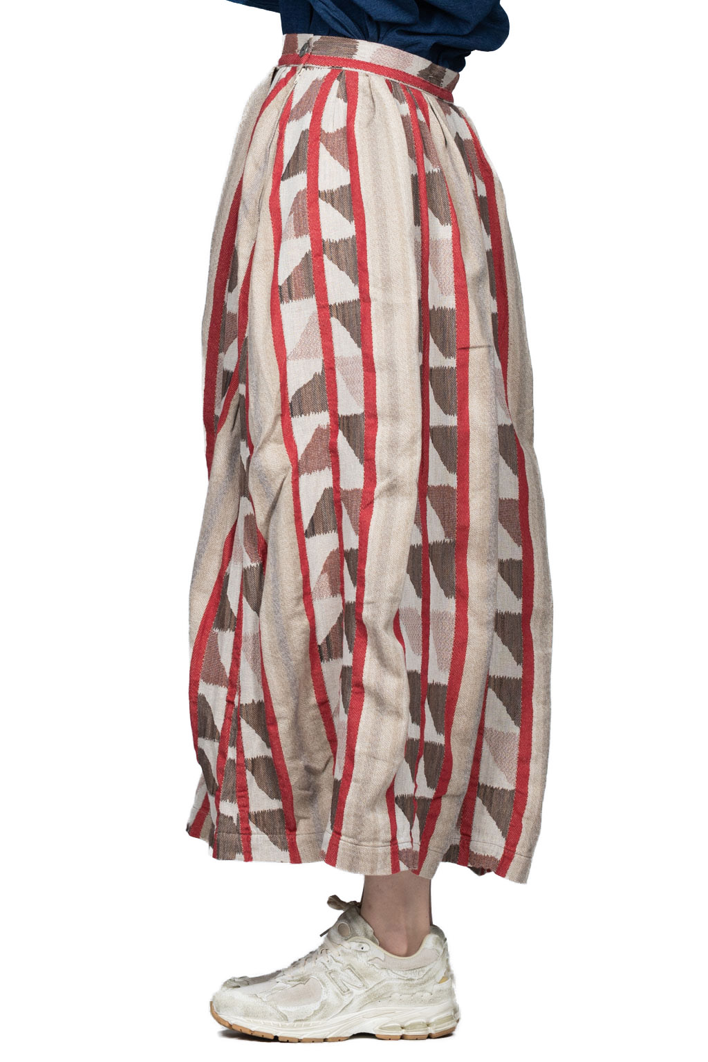 Kapital Cotton Pueblo Stripe HARVEST Skirt