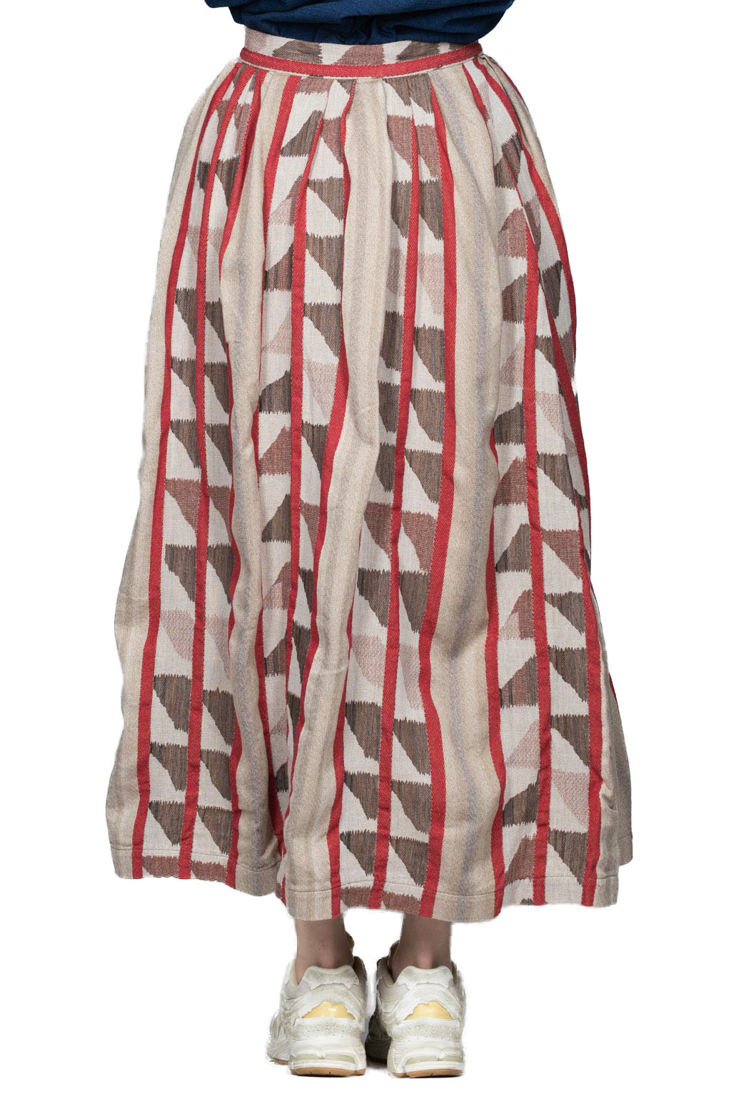 Kapital Cotton Pueblo Stripe HARVEST Skirt
