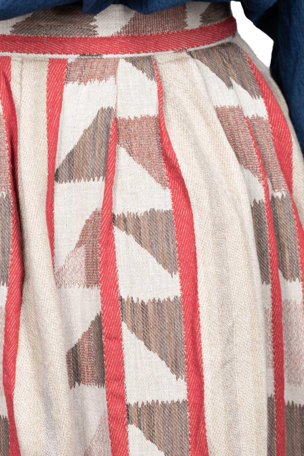 Kapital Cotton Pueblo Stripe HARVEST Skirt