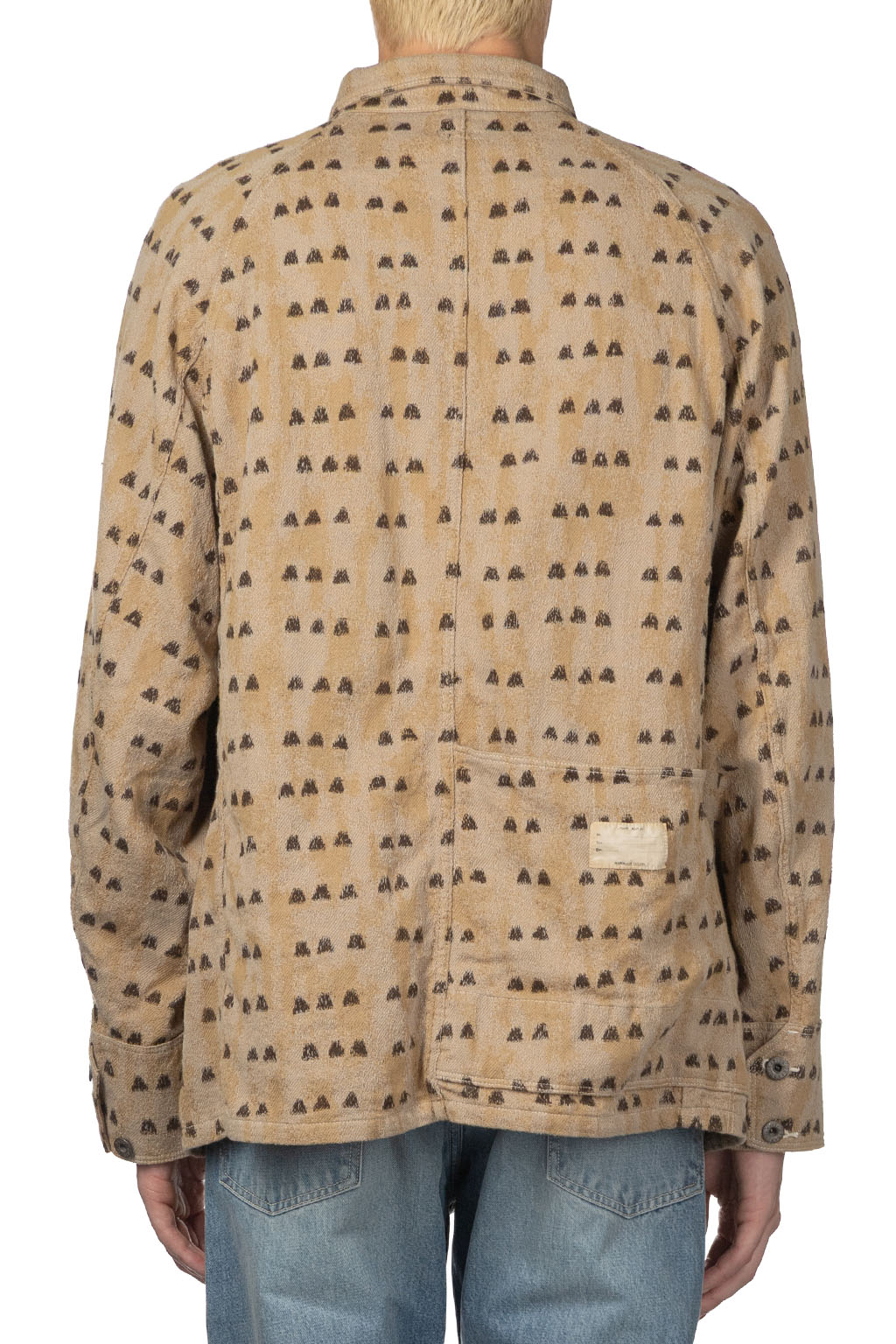 Kapital - Cotton TUME-BASHOH CACTUS Coverall-Beige