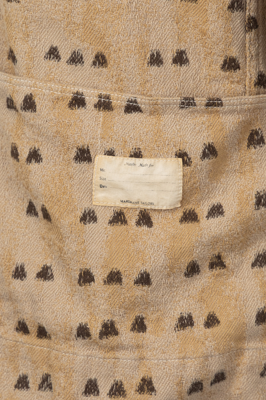 Kapital - Cotton TUME-BASHOH CACTUS Coverall-Beige