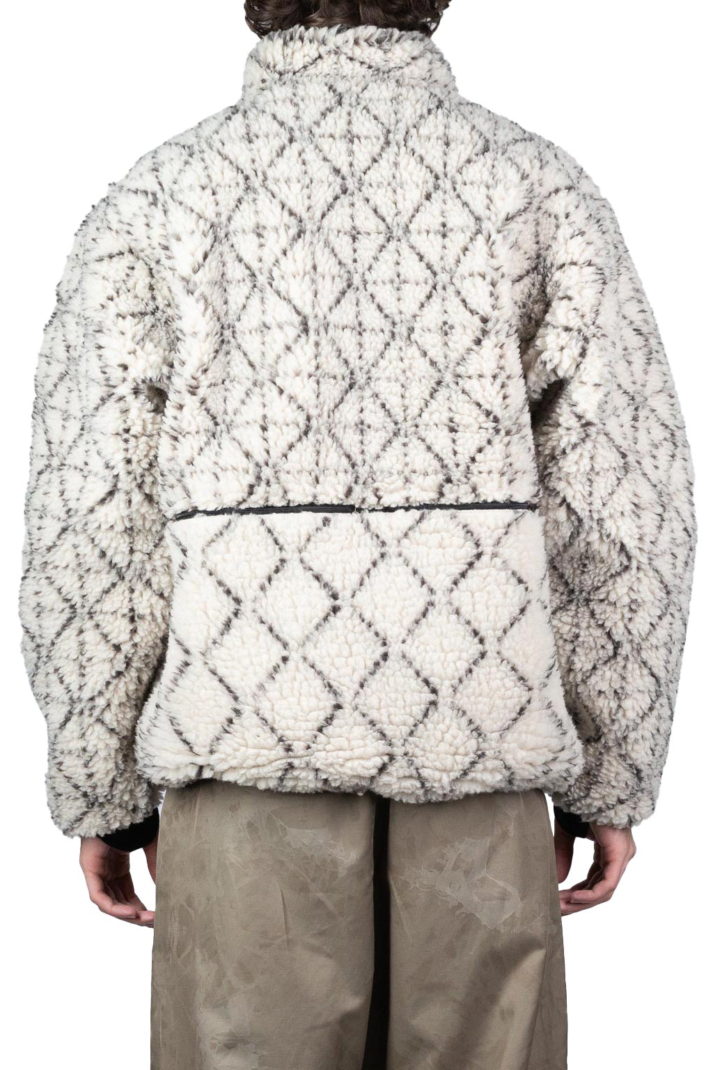 Kapital DO-GI SASHIKO BOA Fleece Reversible Blouson - Natural