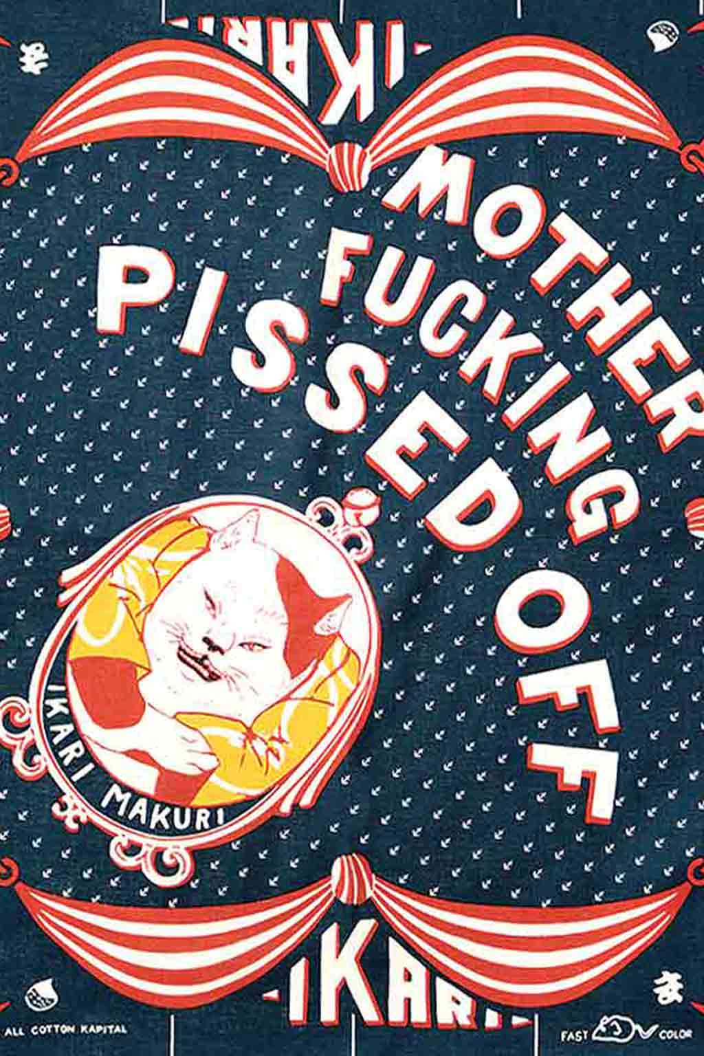 Kapital Fastcolor Bandana (IKARIMAKURI) - Navy