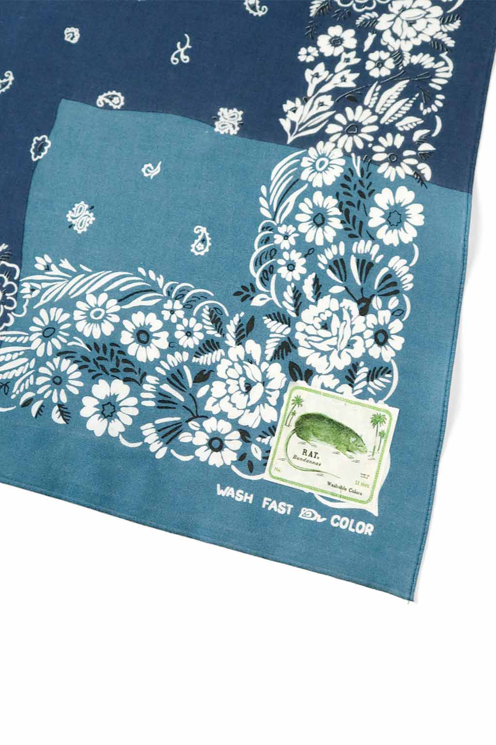 Kapital - Fastcolor Selvedge Bandana (GARDEN Patchwork) - 4 Colors