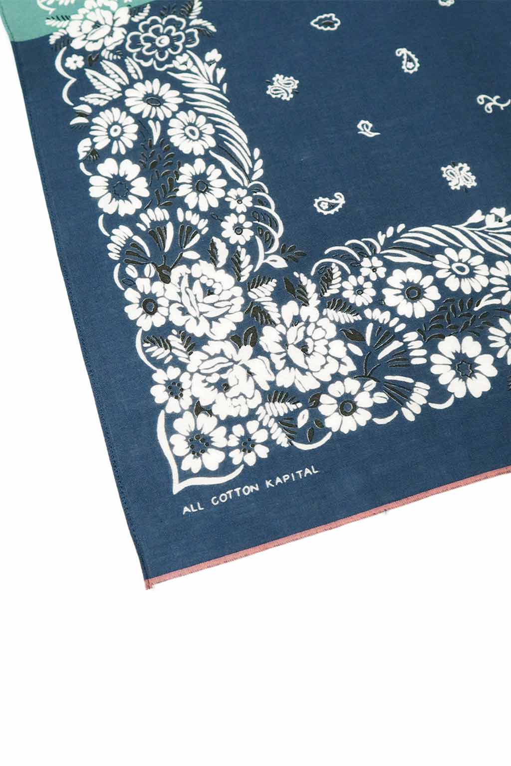 Kapital - Fastcolor Selvedge Bandana (GARDEN Patchwork) - 4 Colors