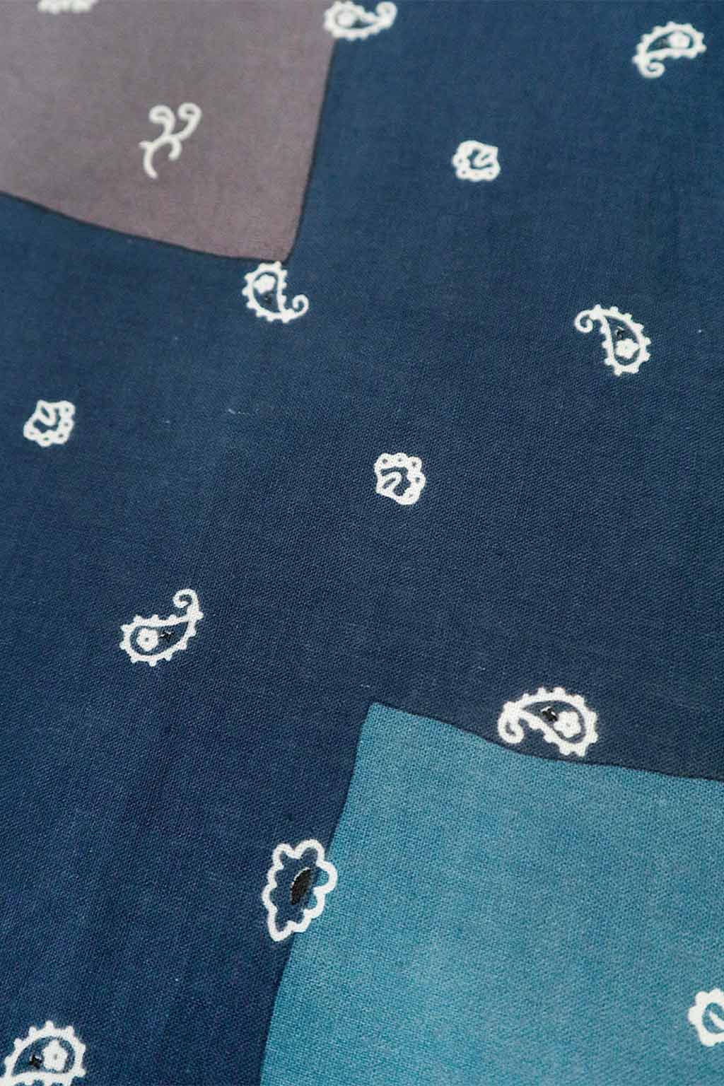 Kapital - Fastcolor Selvedge Bandana (GARDEN Patchwork) - 4 Colors