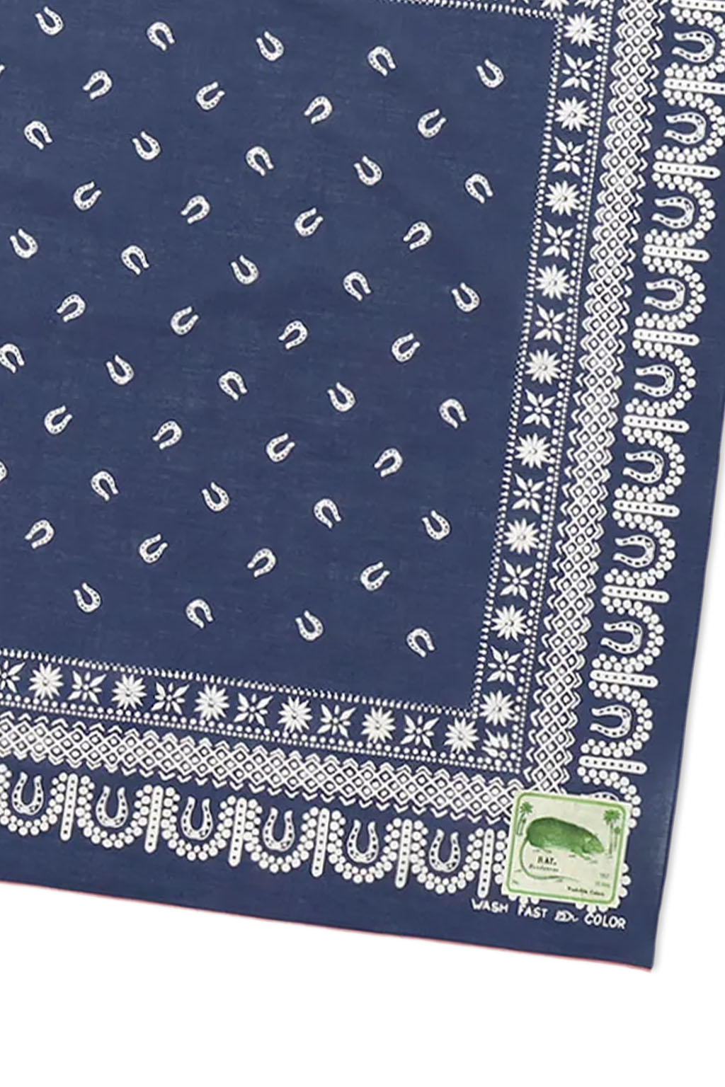 Kapital - Fastcolor Selvedge Bandana (HORSE SHOE) - 2 Colors