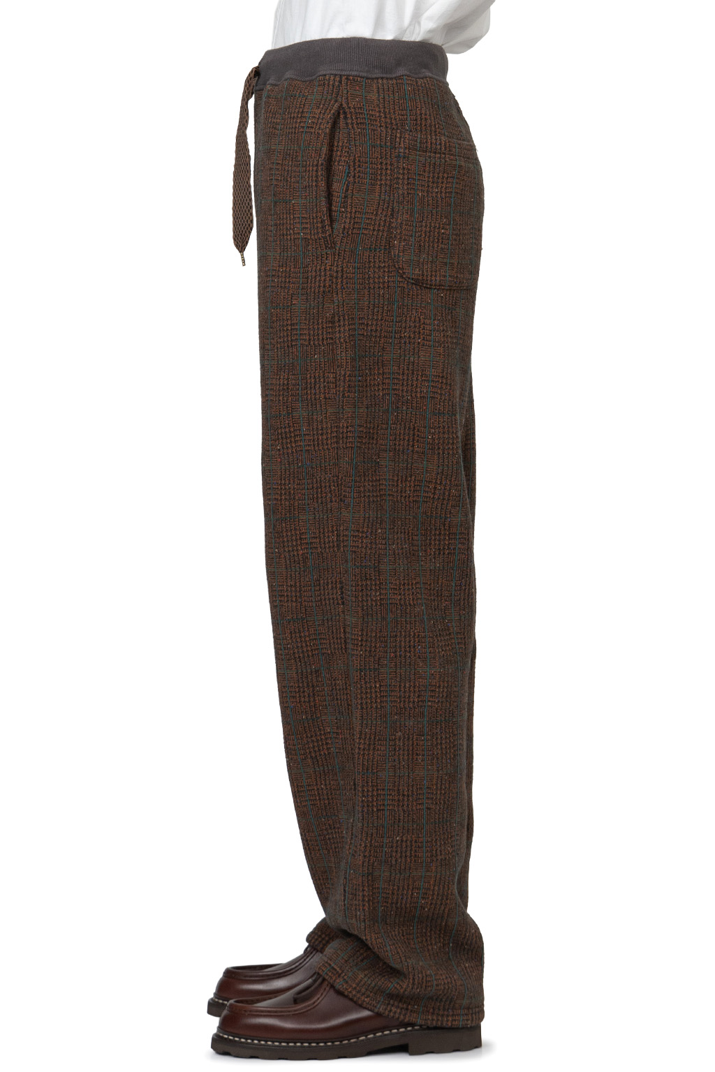 Kapital - Fleece Tweed SWT Pants-BR