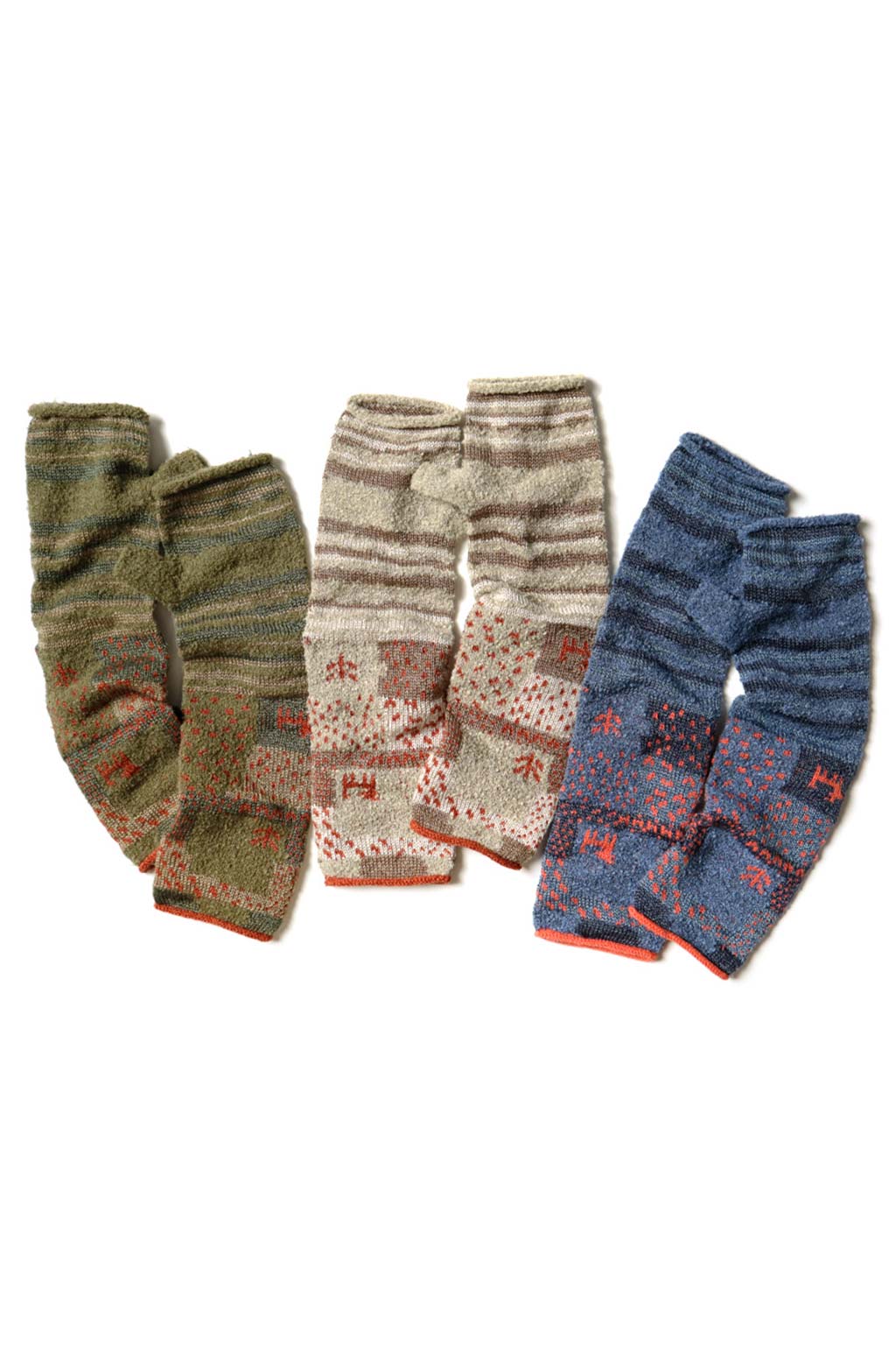 Kapital GABBEH Patchwork 2Ways Mittens  - 3 Colors