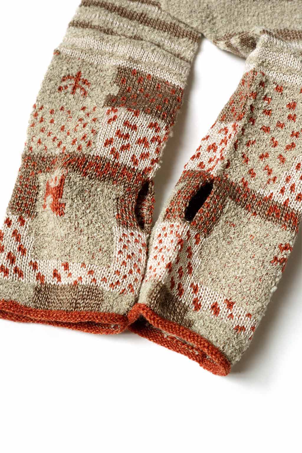 Kapital GABBEH Patchwork 2Ways Mittens  - 3 Colors